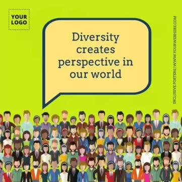 Edit an inclusive poster