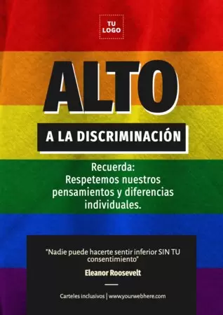 Edita un cartel de diversidad