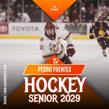 Edita un diseño de Hockey