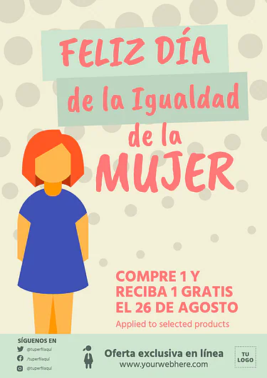 Edita una plantilla para redes sociales
