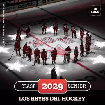 Edita un diseño de Hockey