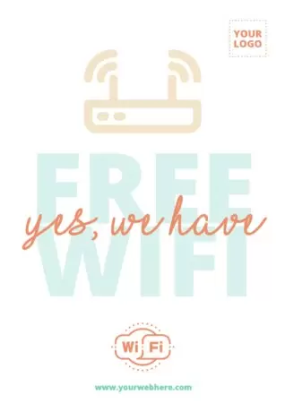 Create my wifi poster