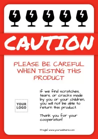 Edit a caution object poster