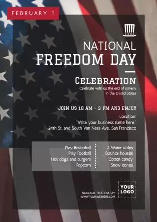 Edit a Freedom Day banner