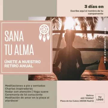 Editar una plantilla de Yoga o Pilates