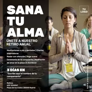 Editar una plantilla de Yoga o Pilates