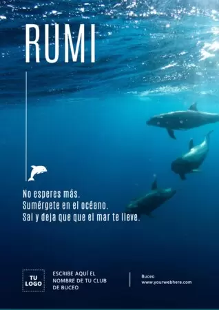 Edita un banner de buceo