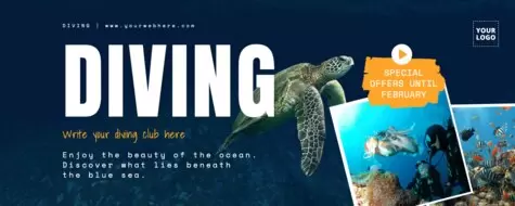 Edit a diving banner