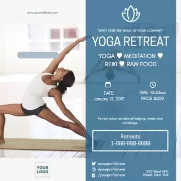 Edit a yoga or pilates template