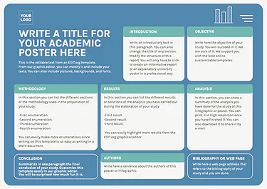 Free Academic Poster Templates To Customize Online