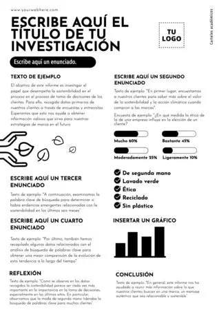 Edita un póster de investigación