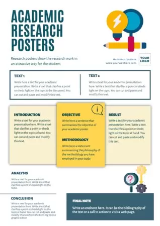 Free Academic Poster Templates to Customize Online
