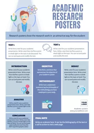 Free Academic Poster Templates to Customize Online