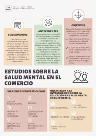 Edita un póster de investigación