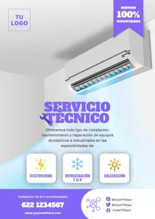 Edita un diseño de Aire Acondicionado