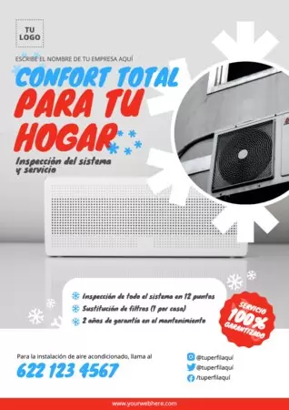 Edita un diseño de Aire Acondicionado