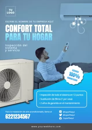 Edita un diseño de Aire Acondicionado