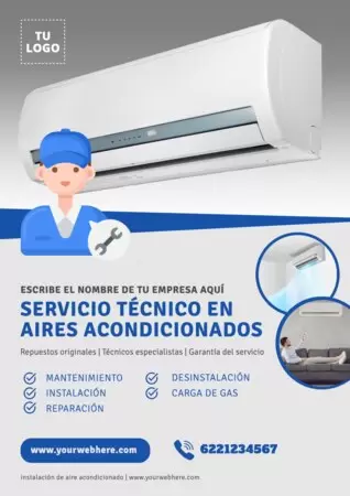 Edita un diseño de Aire Acondicionado