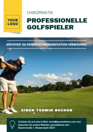 Bearbeite eine Golf Vorlage