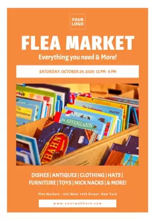 Edit a Flea Market template