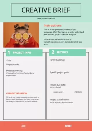 Een creatieve briefing bewerken