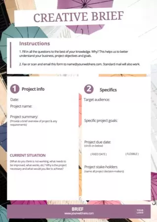 Een creatieve briefing bewerken