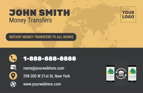 Edit a Money Transfer poster