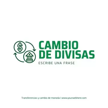Edita un banner sobre cambio de moneda