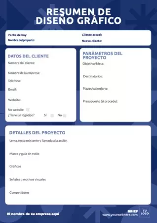 Edita el brief de una empresa