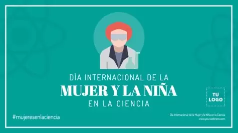 Edita un folleto de Mujeres Científicas