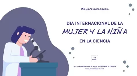 Edita un folleto de Mujeres Científicas