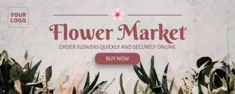 Edit a Flower Market banner