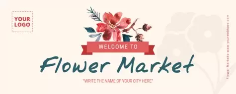 Edit a Flower Market banner
