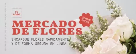 Edita un cartel de flores