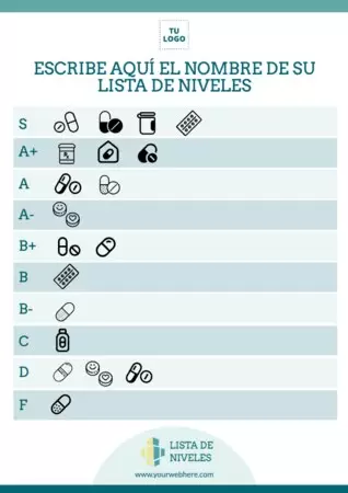 Edita una Tier List personalizada