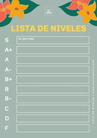 Edita una Tier List personalizada