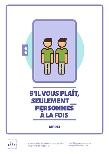 Modifiez votre affiche