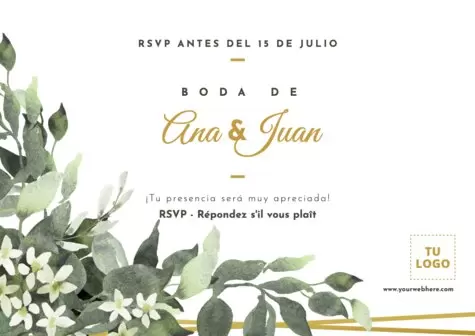 Edita un banner RSVP