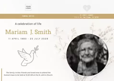 Edit a Condolence Note