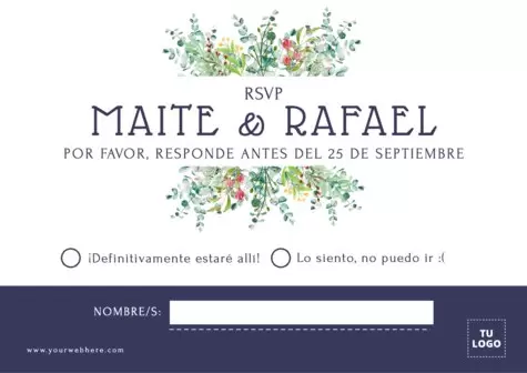 Edita una plantilla de wedding planner