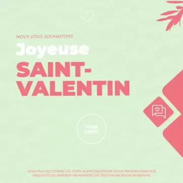 Modifiez votre design de la Saint-Valentin