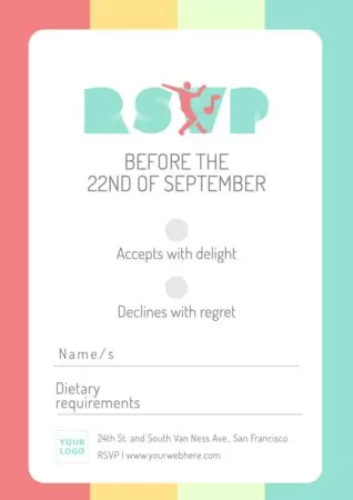 Edit a RSVP template