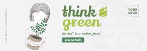 Een poster over de Dag van de Aarde bewerken