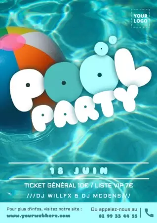 Edit a Pool Party design