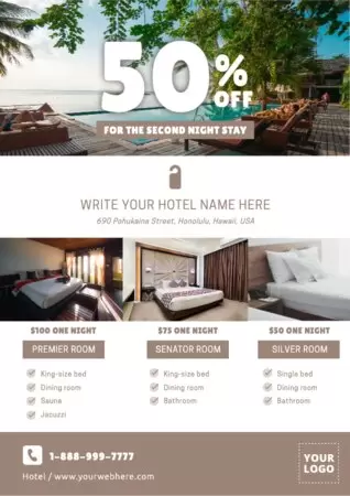 Edit a Hotel banner