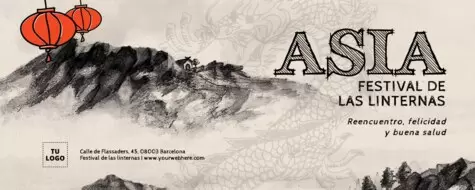 Edita un banner de Spring Festival