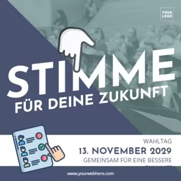 Bearbeite ein Design für den Schülerrat