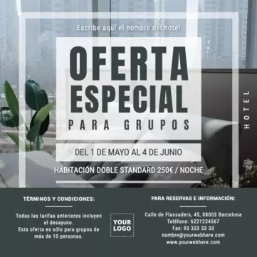 Edita un anuncio de Hotel