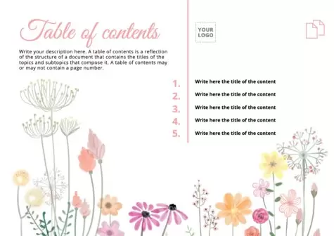 Een sjabloon voor een inhoudsopgave bewerken