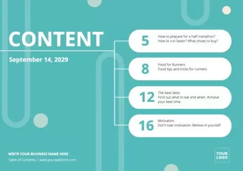 Een sjabloon voor een inhoudsopgave bewerken